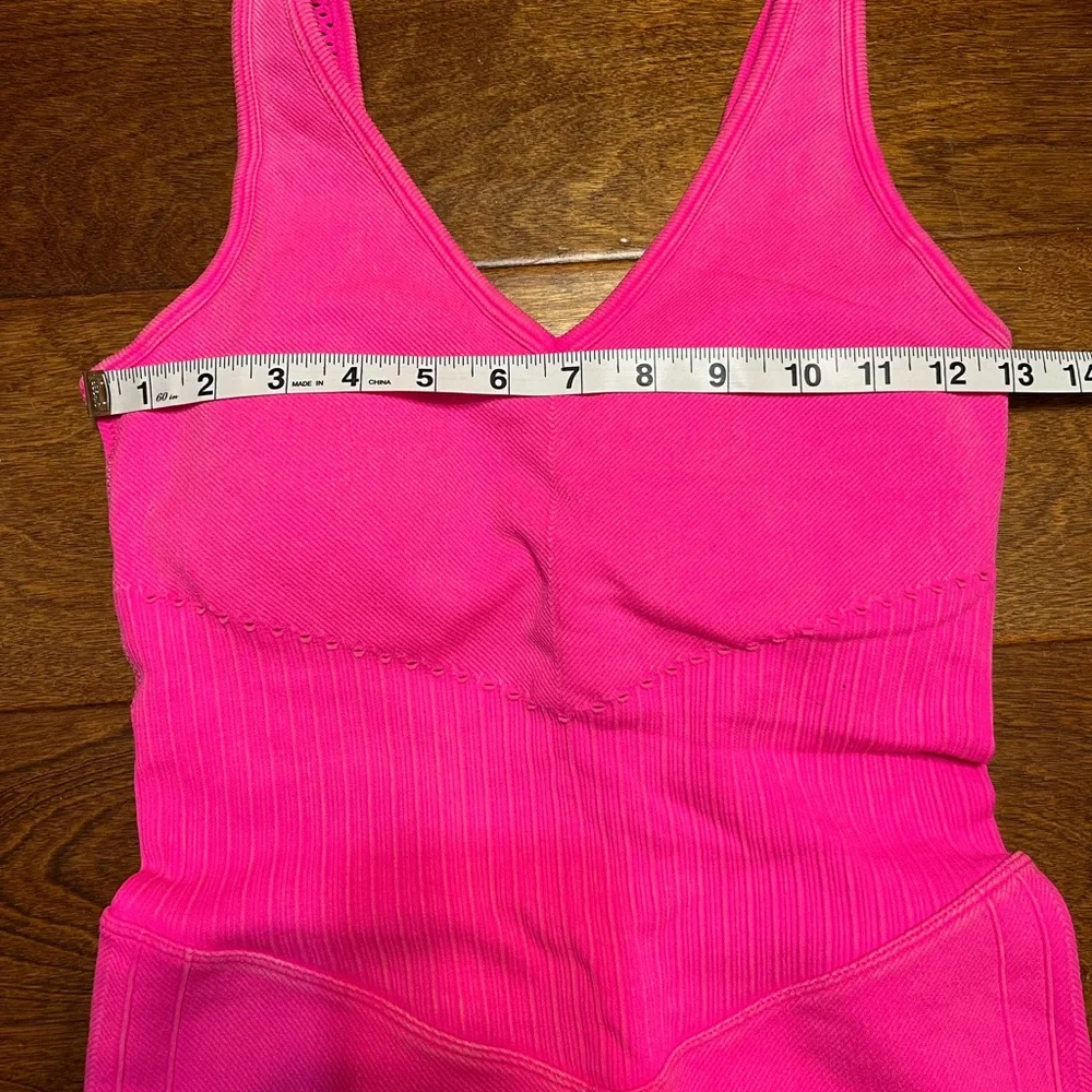 NWT JoyLab Vibrant Pink Shapewear Bodysuit Size Small - Picture 4 of 7